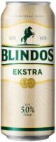Пиво Блиндос Экстра светлое фильтр 5.0% 0.5л ж/б ЛИТВА