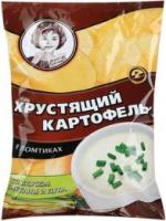 Чипсы Хрустящий картофель в ломтиках Сметана-лук 160гр РОССИЯ