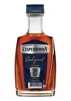 Коньяк Старейшина Трехлетний 40% 0.1л : РОССИЯ