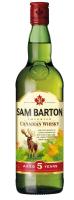 Виски СЭМ БАРТОН Canadian Blended Whiskey 40% 1л КАНАДА