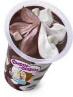 СЗМЖ Мороженое Фифти-фифти ванильно-шоколадное с суфле 160г Инмарко РОССИЯ