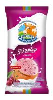 БЗМЖ Мороженое Коровка из Кореновки Пломбир с Вишней Вафельный Стаканчик 100гр РОССИЯ