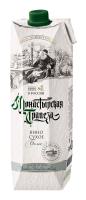 Вино Монастырская трапеза Столовое Белое Сухое 10-12% 1л т/пак ВИНО РОССИИ