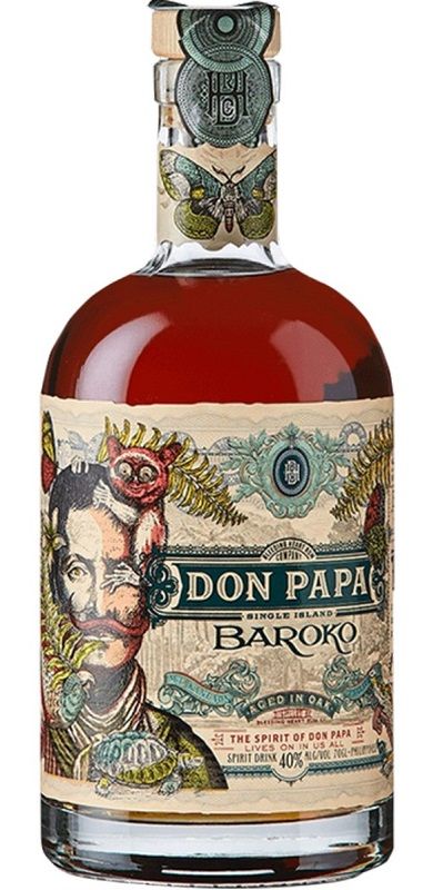 Don papa купить. Don Papa rum. Don Papa baroko. Ром Дон папа 7 лет. Ром Дон папа бароко цвет.