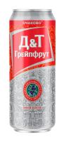 Очаково ДиТ Грейпфрут Пивной напиток нефильтр 7% 0.45л ж/б РОССИЯ