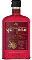 Настойка полусладкая Архангельская Брусника Ручного Сбора 30% 0.25л РОССИЯ