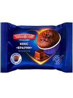 Кекс Брауни Шоколадный с Какао начинкой 70гр Чайкофский РОССИЯ