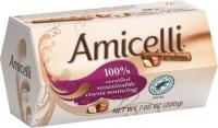 Вафельные трубочки Amicelli с ореховым кремом в мол шоколаде 150гр ГЕРМАНИЯ