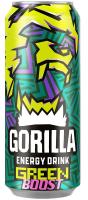Горилла Грин Буст 0.45л ж/б Напиток энергет газ. безалк РОССИЯ Горилла Грин Буст 0.45л ж/б Напиток энергет газ. безалк РОССИЯ