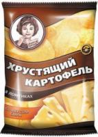Чипсы Хрустящий картофель в ломтиках Сыр 70гр РОССИЯ