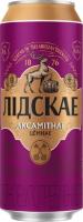 Пиво Лидское Бархатное темное пастер 4.8% 0.45л ж/б БЕЛАРУСЬ