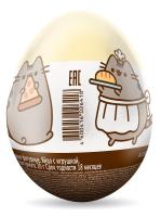 Яйцо с сюрпризом Мега Секрет Пушин Шоколадное 20гр РОССИЯ