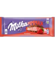 Милка МММАКС Шоколад Молочный Клубника 253гр РОССИЯ