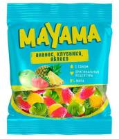 Мармелад жевательный Маяма Ананас-Яблоко-Клубника 70гр РОССИЯ