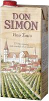 Вино Дон Симон Красное Сухое 10-11% 1л т/пак ИСПАНИЯ