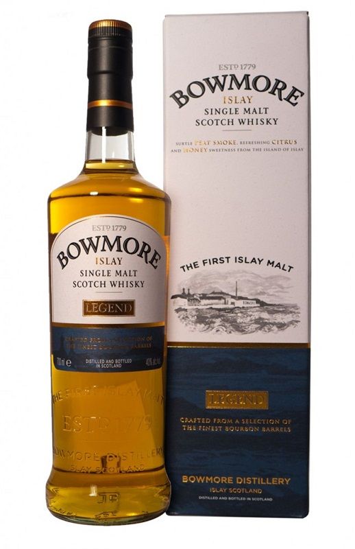 Торфяной виски. Виски Bowmore Legend. Bowmore Islay Single Malt 12. Виски Bowmore (Боумор). Виски Bowmore 12 yo, 0.7 л.