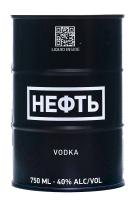 Водка Нефть (черная упаковка) 40% 0.75л АВСТРИЯ