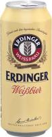 Пиво Эрдингер пшеничное светлое нефильтр 5.3% 0.5л ж/б ГЕРМАНИЯ
