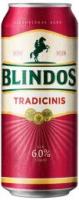 Пиво Блиндос Традиционное светлое фильтр 6% 0.5л ж/б ЛИТВА