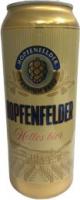 Пиво Хопфенфельдер светлое пастер 5% 0.5л ж/б ЛИТВА