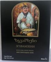 Вино ЗГХВАМЗЕНИ Белое Полусладкое 10-12% 3л Биб ВИНО РОССИИ