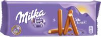 Печенье-палочки Милка Лила Стикс, покрытое молочным шоколадом 112гр ЧЕХИЯ