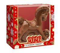 НГ Шоколадная Фигурка Лошадка-Качалка 120гр РОССИЯ
