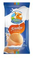 БЗМЖ Мороженое Коровка из Кореновки Крем-Брюле Вафельный Стаканчик 100гр РОССИЯ