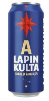 Пиво Лапин Культа светлое 5.2% 0.5л ж/б Финляндия ФИНЛЯНДИЯ