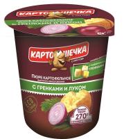 Пюре картофельное Картошечка с гренками и луком 41гр РОССИЯ