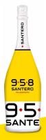 958 Сантеро Миллезимато ПОП АРТ EXTRA DRY DOC PIEMONTE Вино Игристое Белое Сухое 11.5% 1.5л ИТАЛИЯ