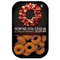 Хупы со вкусом бекона Хлебобулочные изделия 80гр РОССИЯ