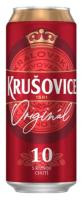 Пиво Крушовице Оригинал 10 светл фильтр 4.2% 0.5л ж/б ЧЕХИЯ