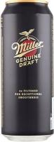 Миллер Дженюин Драфт светл фильтр Пивной напиток 4.7% 0.44л ж/б ЮАР