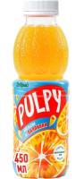 Палпи Апельсин 0.45л пэт Напиток сокосодержащий с мякотью РОССИЯ