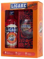 Лигаре Аперитиво Спритц Напиток Десертный 12% 0.85л П/Упак + бокал РОССИЯ