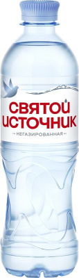 Святой Источник 0.5л Вода питьевая негаз природная РОССИЯ