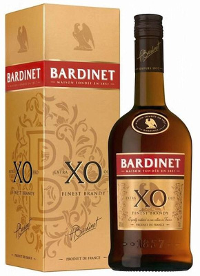 Бренди Бардине ХО 40% 0.7л П/Упак ФРАНЦИЯ