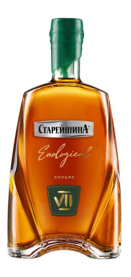 Коньяк Старейшина Выдержанный КВ 7 лет Энолоджикал 40% 1л РОССИЯ