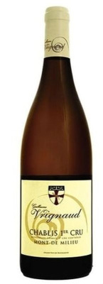 Вино Шабли Гийом Вринье Мон де Мийо Премьер Крю АОС CHABLIS Белое Сухое 13% 0.75л ФРАНЦИЯ