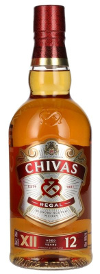 Виски ЧИВАС РИГАЛ 12 лет Scotch Blended 40% 0.7л ШОТЛАНДИЯ