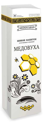 Медовуха Традиционная фильтр 5.8% 1л пэт Медоварус РОССИЯ