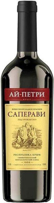 Вино АЙ-ПЕТРИ Саперави Красное Полусладкое 11% 0.75л ВИНО РОССИИ