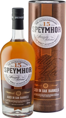 Виски СПЕЙМОР 15 лет Scotch Single Malt Speyside 40% 0.7л П/Упак ШОТЛАНДИЯ