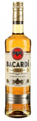 Ром БАКАРДИ Карта Оро Superior GOLD RUM 37.5% 0.7л ИТАЛИЯ