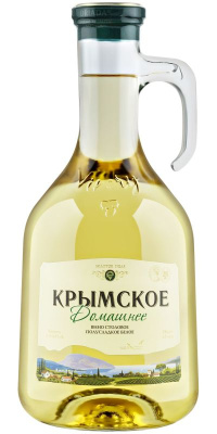 Вино Домашнее Южное Белое Полусладкое 11% 1л : Крымское ВИНО РОССИИ