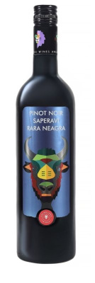 Вино АнимАлиенс Пино Нуар- Саперави- Рара Нягрэ Красное Сухое 12.5-14.5% 0.75л МОЛДОВА