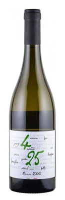 Вино 4 Вольте 25 Бьянко VINO d.ITALY Белое Сухое 13% 0.75л ИТАЛИЯ