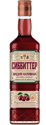 Настойка сладкая Сиббиттер Вишня Наливная 20% 0.5л РОССИЯ