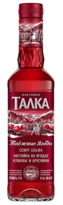 Настойка сладкая Талка Таежные Ягоды 21% 0.5л РОССИЯ